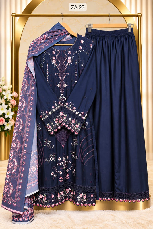 Pakistani Premium Embroidered Readymade ZD 23